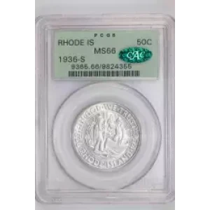 1936-S 50C Rhode Island