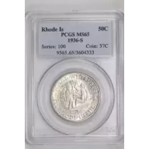 1936-S 50C Rhode Island