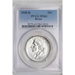 1938-D 50C Boone