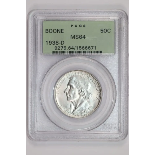 1938-D 50C Boone