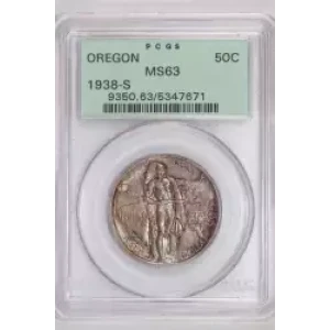 1938-S 50C Oregon