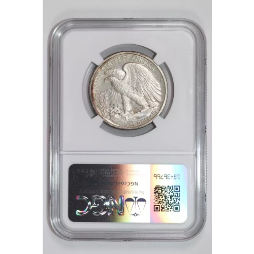 1942 PROOF WALKING LIBERTY HALF DOLLAR NGC PR66 (2)