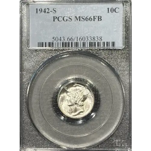 1942-S 10C, FB