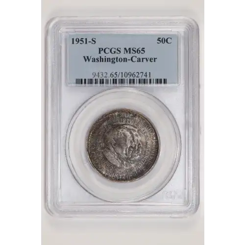 1951-S 50C Washington-Carver