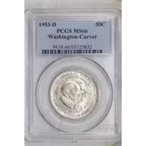 1953-D 50C Washington-Carver