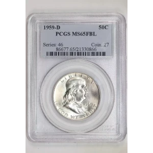 1959-D 50C, FBL