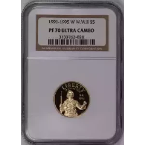 1991-1995 WORLD WAR II ANNIVERSARY ULTRA CAMEO