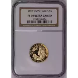 1992 COLUMBUS QUINCENTENARY ULTRA CAMEO (2)