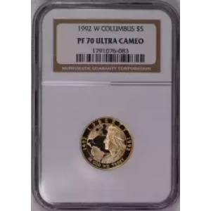 1992 COLUMBUS QUINCENTENARY ULTRA CAMEO