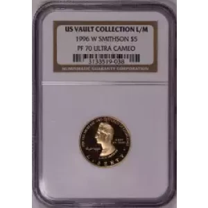 1996 SMITHSONIAN INSTITUTION ULTRA CAMEO