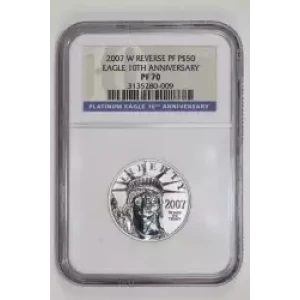 2007 W 10TH ANNIVERSARY SET OFFICIAL US MINT SET 