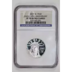 2007 W 10TH ANNIVERSARY SET OFFICIAL US MINT SET ULTRA CAMEO