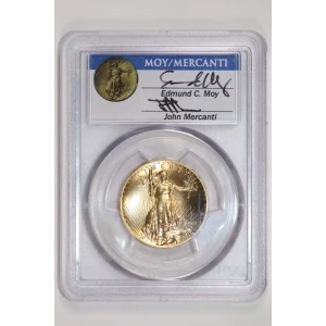 2009 $20 Ultra High Relief Double Eagle Moy & Mercanti Signature