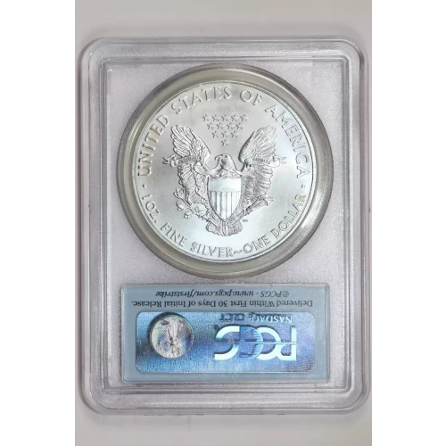 2011 $1 Eagle-25th Anniversary First Strike (2)