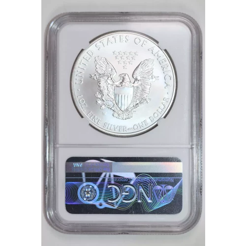 2011 W BURNISHED SILVER EAGLE  (2)