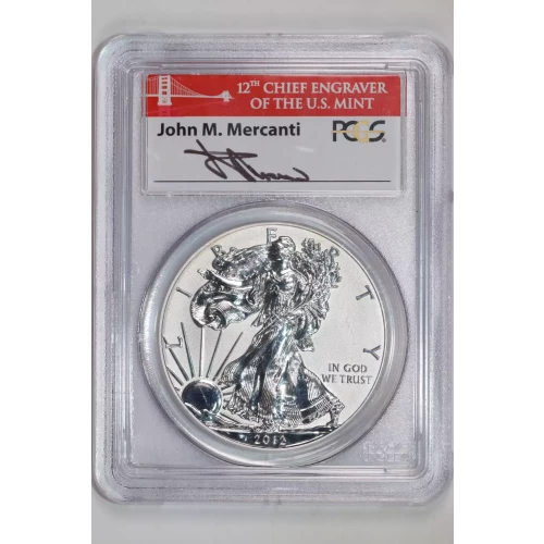 2012-S $1 Silver Eagle Rev PR  75th Anniversary SF Mint Set First Strike