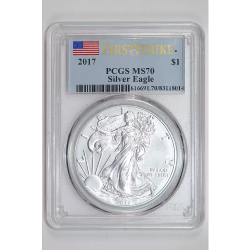 2017 $1 Silver Eagle First Strike