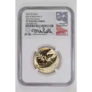 2020 1oz American Silver Eagle End of WWII 75th Anniversary Proof Coin