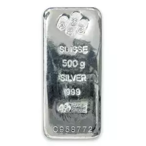 500g PAMP Silver Bar (2)