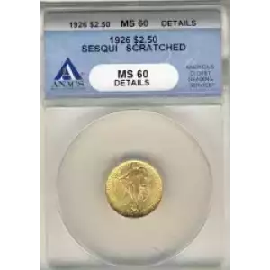 Classic Commemorative Gold - 1926 Sesquicentennial - Gold, $2.5 Dollars (3)