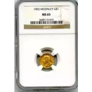 Classic Commemorative Gold--- McKinley Memorial 1916-1917 -Gold- 1 Dollar (3)