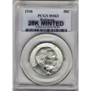 Classic Commemorative Silver--- Arkansas Centennial 1935-1939-Silver- 0.5 Dollar (3)