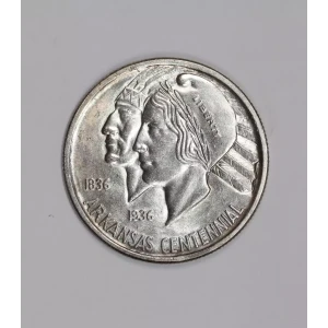 Classic Commemorative Silver--- Arkansas Centennial 1935-1939-Silver- 0.5 Dollar