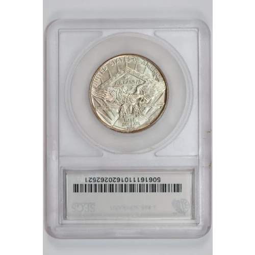 Classic Commemorative Silver--- Arkansas Centennial 1935-1939-Silver- 0.5 Dollar (2)