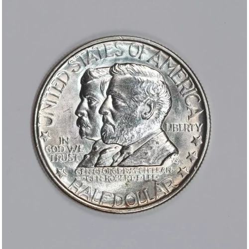 Classic Commemorative Silver--- Battle of Antietam Anniversary 1937 -Silver- 0.5 Dollar