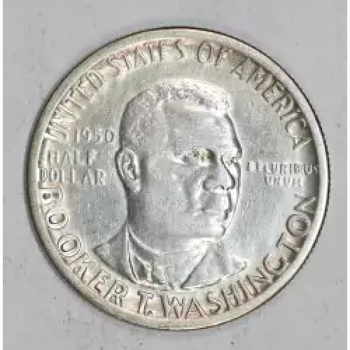 Classic Commemorative Silver--- Booker T. Washington Memorial 1946-1951-Silver- 0.5 Dollar