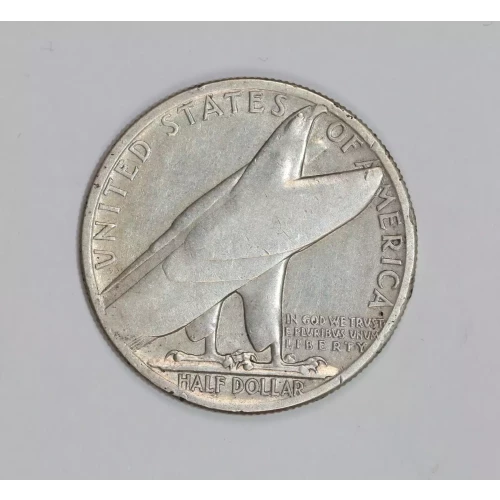 Classic Commemorative Silver--- Bridgeport, Connecticut, Centennial 1936 -Silver- 0.5 Dollar (2)