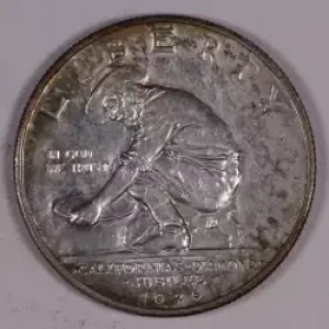 Classic Commemorative Silver--- California Diamond Jubilee 1925 -Silver- 0.5 Dollar