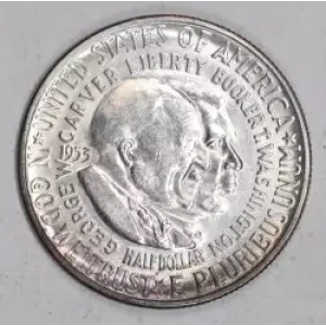 Classic Commemorative Silver---Carver/Washington Commemorative 1951-1954-Silver- 0.5 Dollar