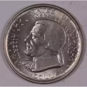 Classic Commemorative Silver--- Cleveland Centennial / Great Lakes Exposition 1936 -Silver- 0.5 Dollar