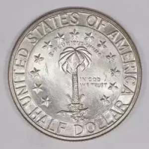 Classic Commemorative Silver--- Columbia, South Carolina, Sesquicentennial 1936 -Silver- 0.5 Dollar