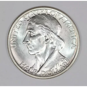 Classic Commemorative Silver--- Daniel Boone Bicentennial 1934-1938-Silver- 0.5 Dollar