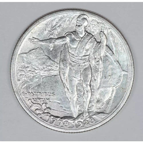 Classic Commemorative Silver--- Hawaiian Sesquicentennial 1928 -Silver- 0.5 Dollar