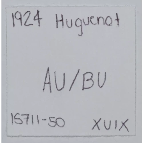 Classic Commemorative Silver--- Huguenot - Walloon Tercentenary 1924 -Silver- 0.5 Dollar (3)