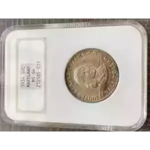 Classic Commemorative Silver--- Maryland Tercentenary 1934 -Silver- 0.5 Dollar (3)