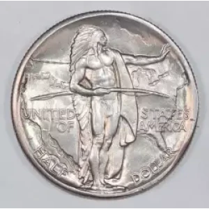 Classic Commemorative Silver Oregon Trail Memorial 1926 -1939 Silver -  0.5 Dollar