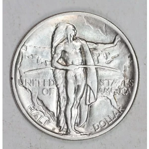 Classic Commemorative Silver Oregon Trail Memorial 1926 -1939 Silver -  0.5 Dollar