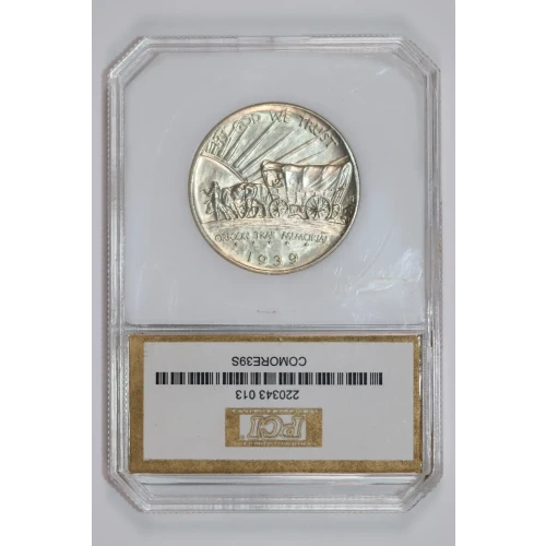 Classic Commemorative Silver Oregon Trail Memorial 1926 -1939 Silver -  0.5 Dollar (2)