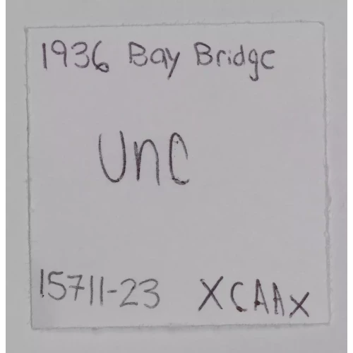 Classic Commemorative Silver--- San Francisco - Oakland Bay Bridge Opening 1936 -Silver- 0.5 Dollar (3)