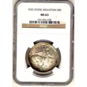 Classic Commemorative Silver--- Stone Mountain Memorial 1925 -Silver- 0.5 Dollar (3)