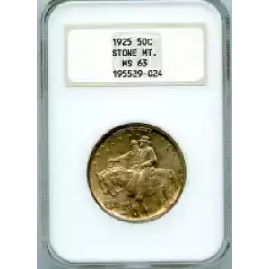 Classic Commemorative Silver--- Stone Mountain Memorial 1925 -Silver- 0.5 Dollar (3)