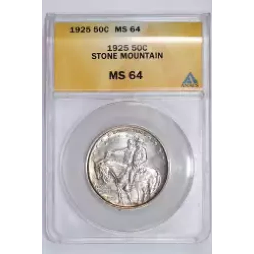 Classic Commemorative Silver--- Stone Mountain Memorial 1925 -Silver- 0.5 Dollar