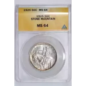 Classic Commemorative Silver--- Stone Mountain Memorial 1925 -Silver- 0.5 Dollar