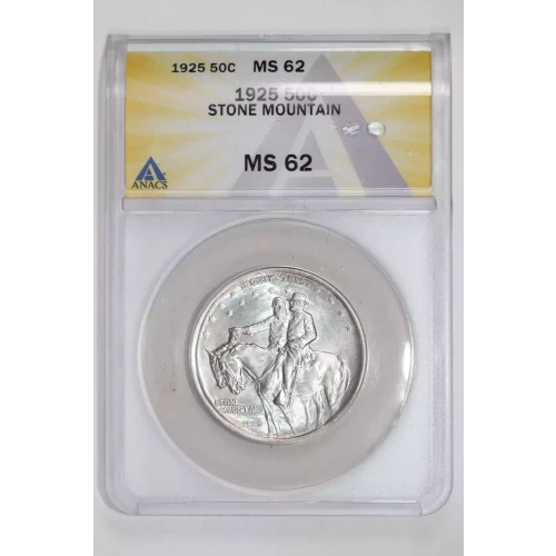 Classic Commemorative Silver--- Stone Mountain Memorial 1925 -Silver- 0.5 Dollar