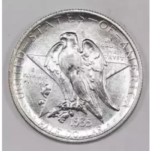 Classic Commemorative Silver--- Texas Independence Centennial 1934-1938-Silver- 0.5 Dollar