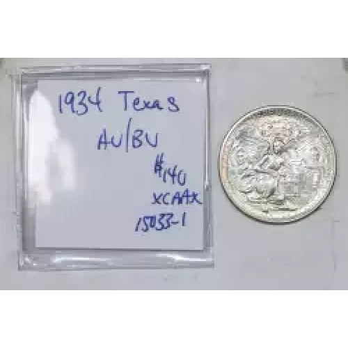 Classic Commemorative Silver--- Texas Independence Centennial 1934-1938-Silver- 0.5 Dollar